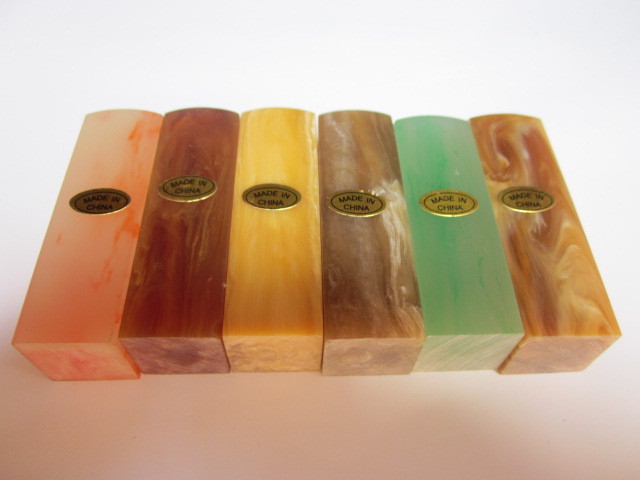 牛角有机、塑料檀木原子章类